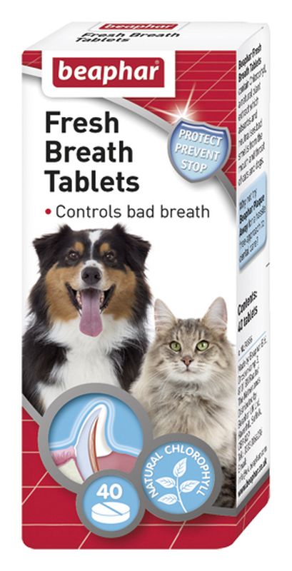 Beaphar Fresh Breath Tablets 40tabs